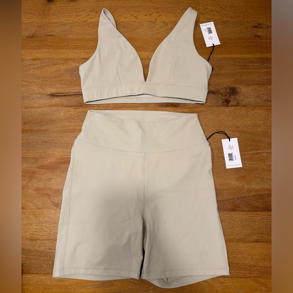 We Wore What Set (bra and shorts)